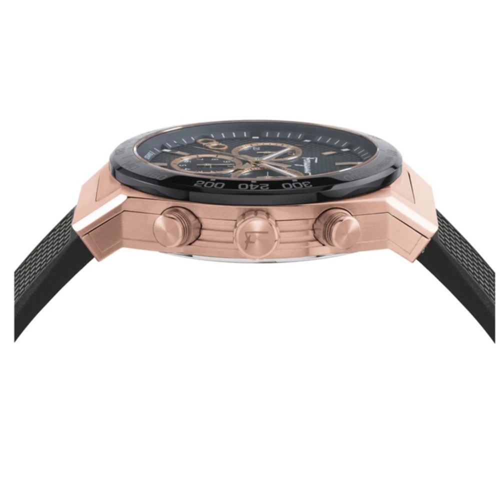 FERRAGAMO SLX Chronograph Watch rose gold NIB SFHR00320 - Picture 7 of 16